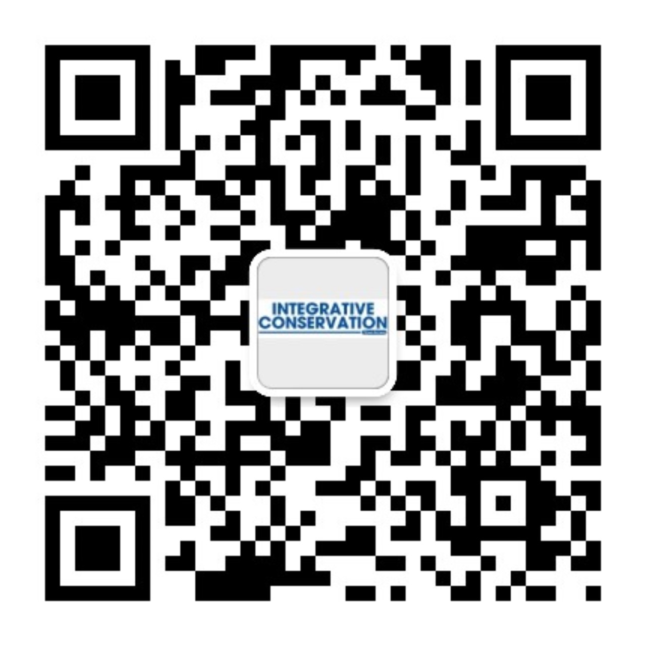 Integrative Conservation WeChat QR Code